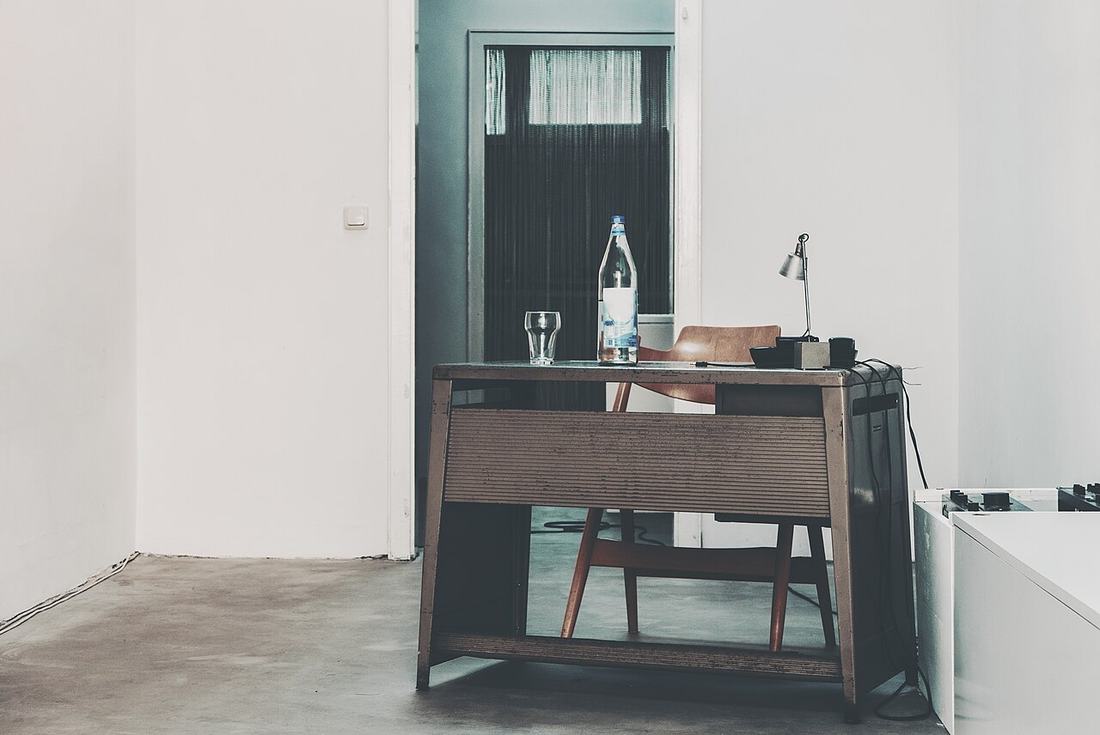 A minimalist office
